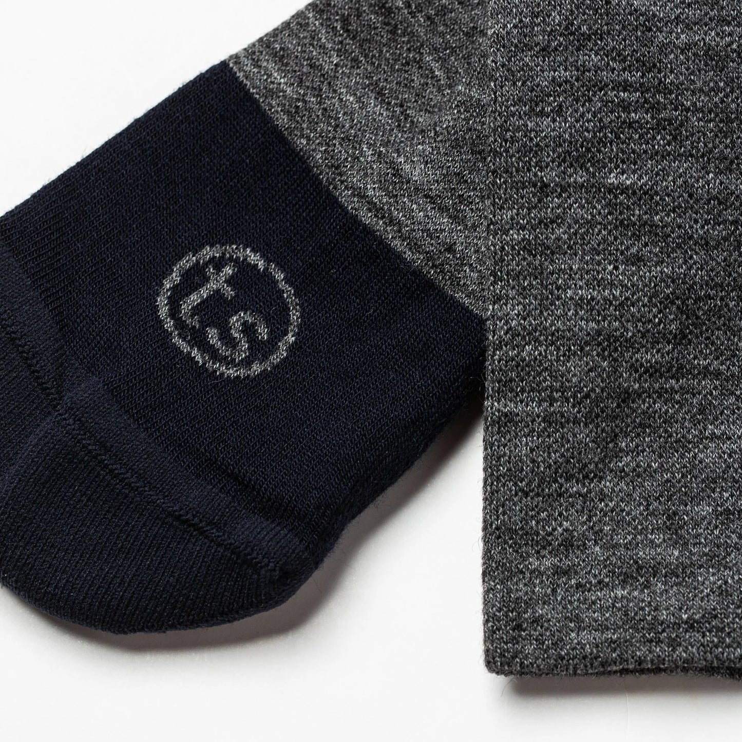 The Merino Sock in Charcoal