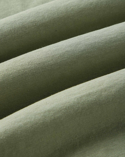 The Cotton Hemp Tee in Sage