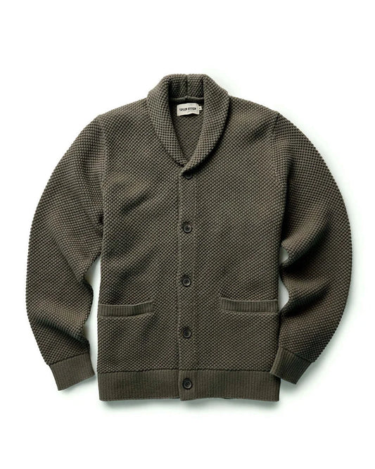 The Crawford Sweater in Fatigue Olive