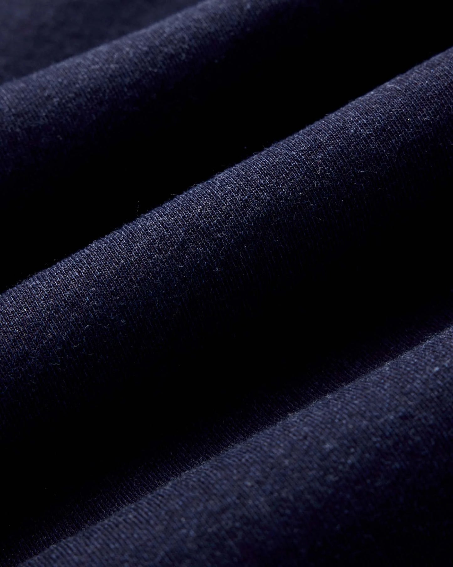 The Sunset Hoodie in Rinsed Indigo Terry