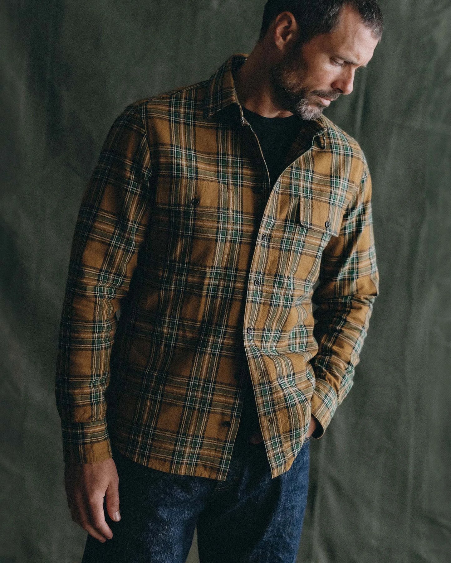 The Craftsman Shirt in Fern Plaid