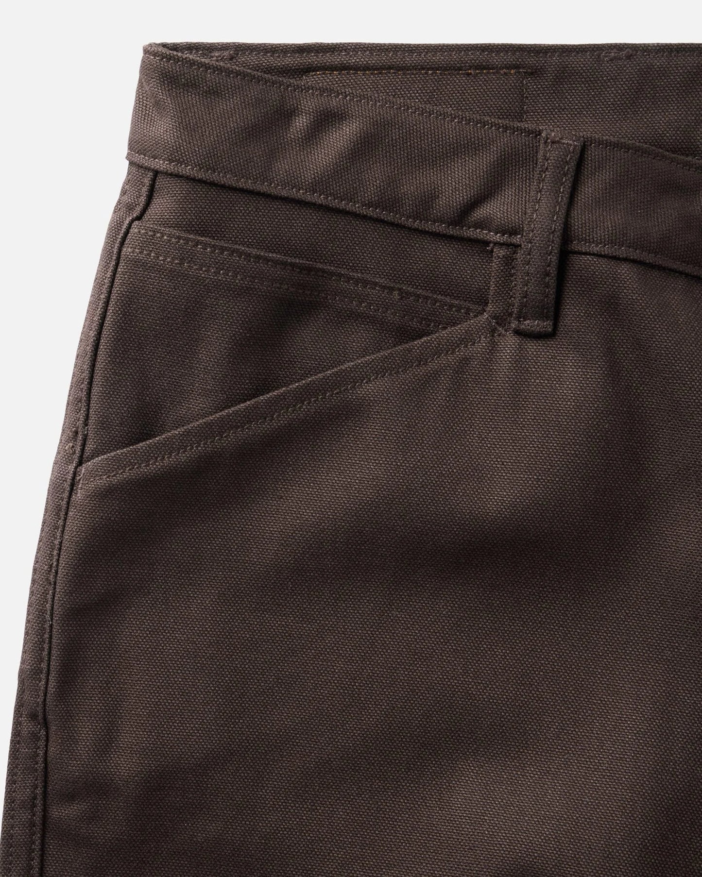 The Good Acre Chore Pant in Coffee Canvas