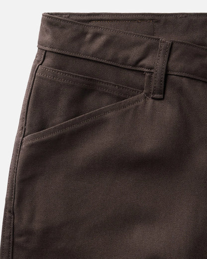 The Good Acre Chore Pant in Coffee Canvas