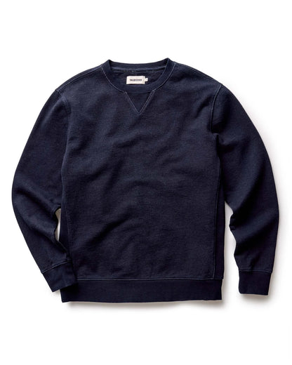 The Sunset Crew in Rinsed Indigo Terry