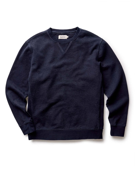 The Sunset Crew in Rinsed Indigo Terry
