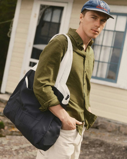 The Deck Tote in Navy Twill
