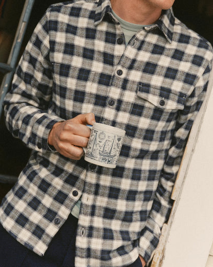 The Crater Shirt in Woodland Plaid
