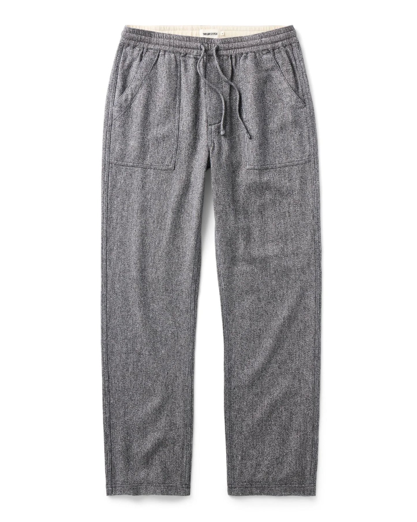 The Breakwater Pant in Grey Marl Hemp