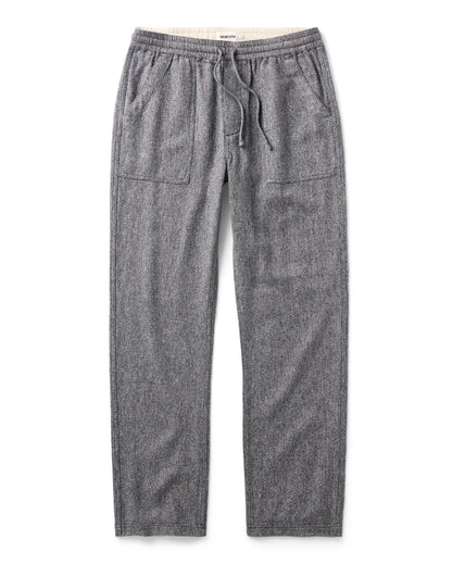 The Breakwater Pant in Grey Marl Hemp