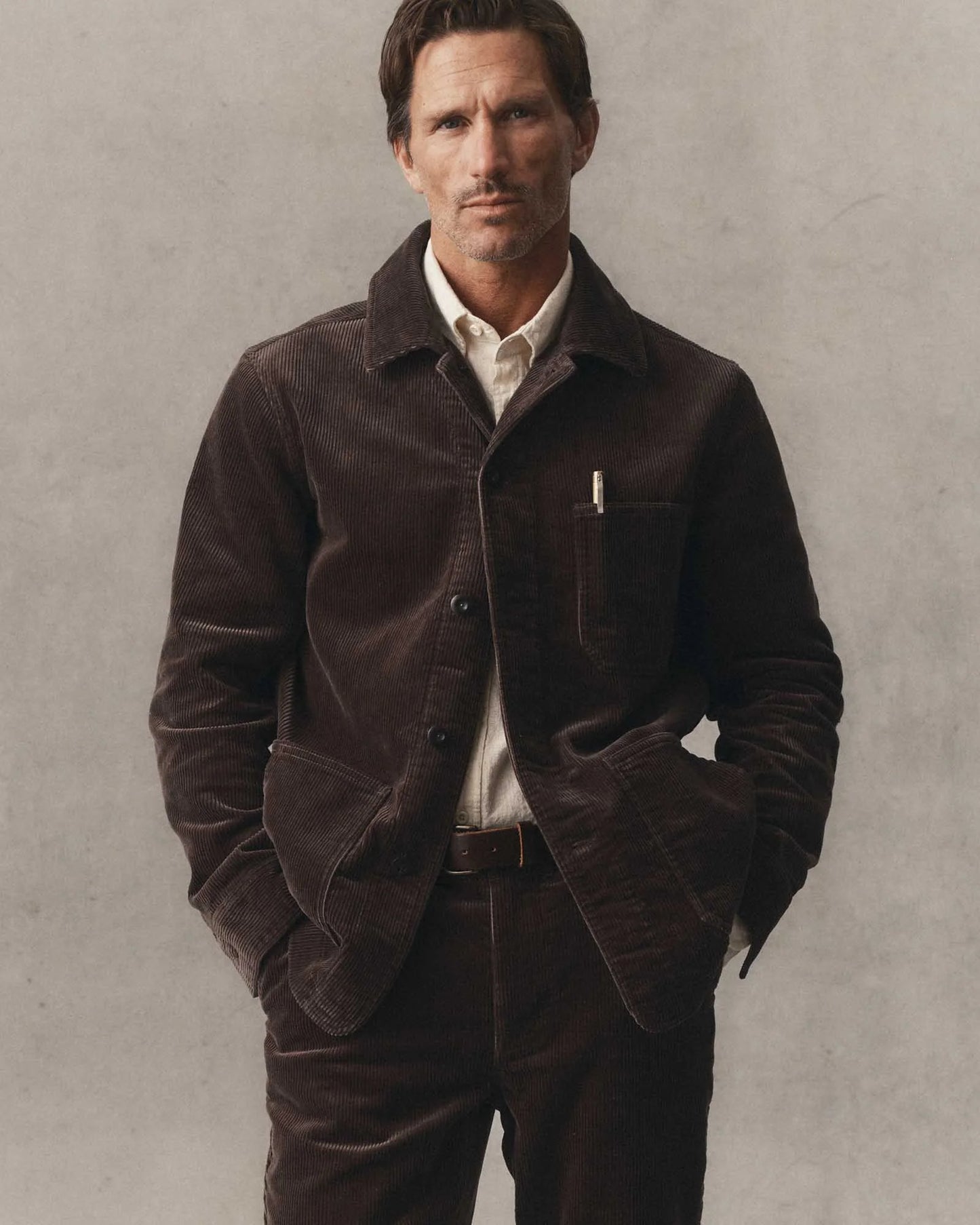 The Ojai Jacket in Soil Corduroy