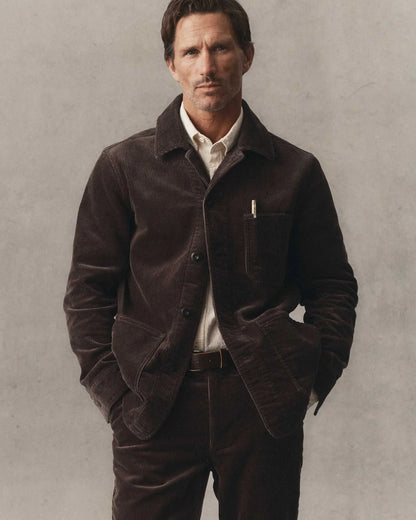 The Ojai Jacket in Soil Corduroy