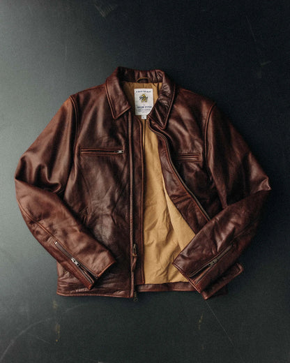 The Moto Jacket in Espresso Steerhide