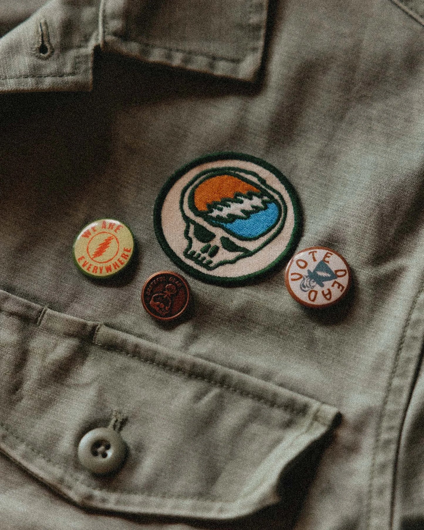 The Grateful Dead ‘65 Patch Set