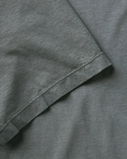 The Cotton Hemp Tee in Faded Black
