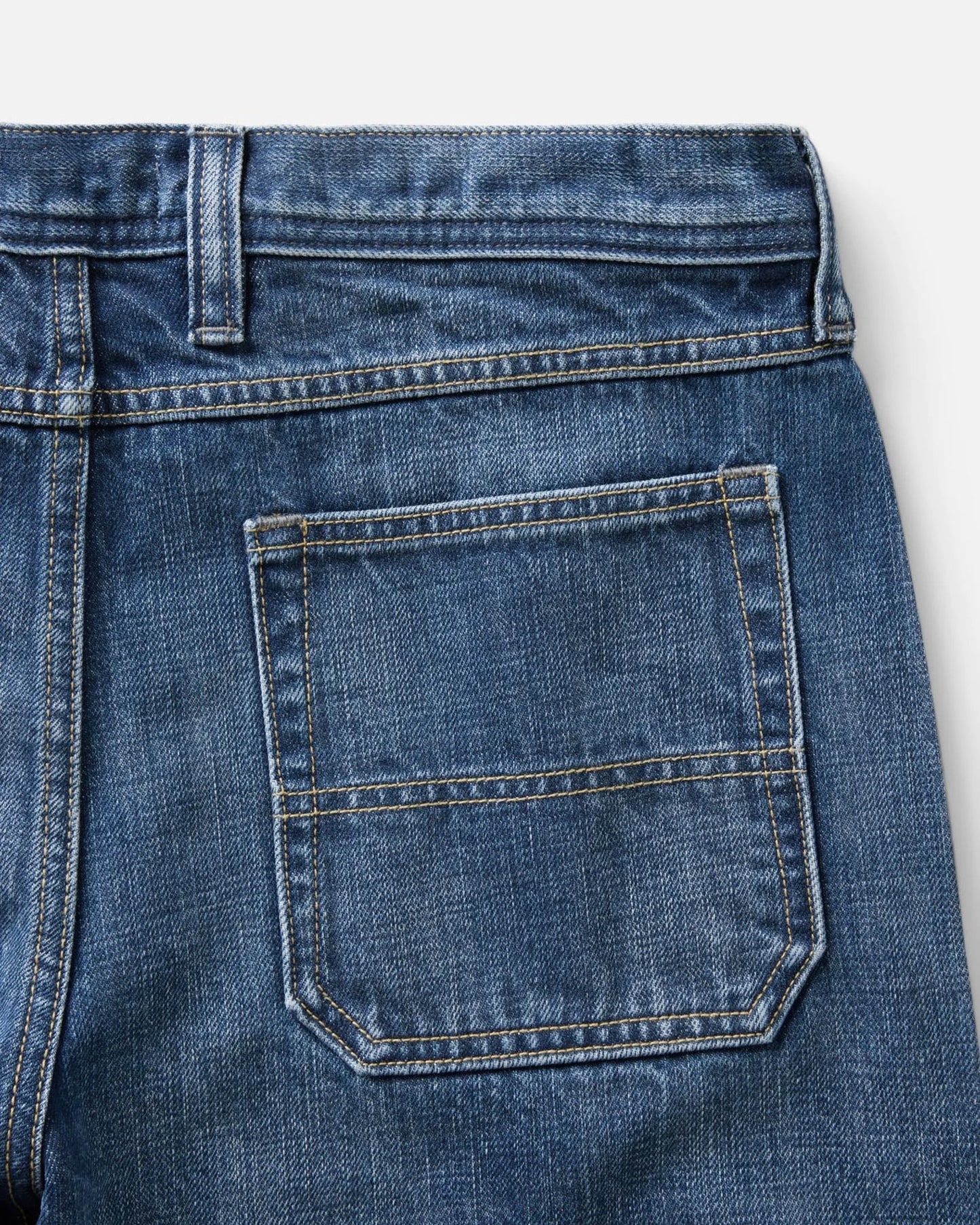 The Mariner Jean in Drift Wash Organic Selvedge