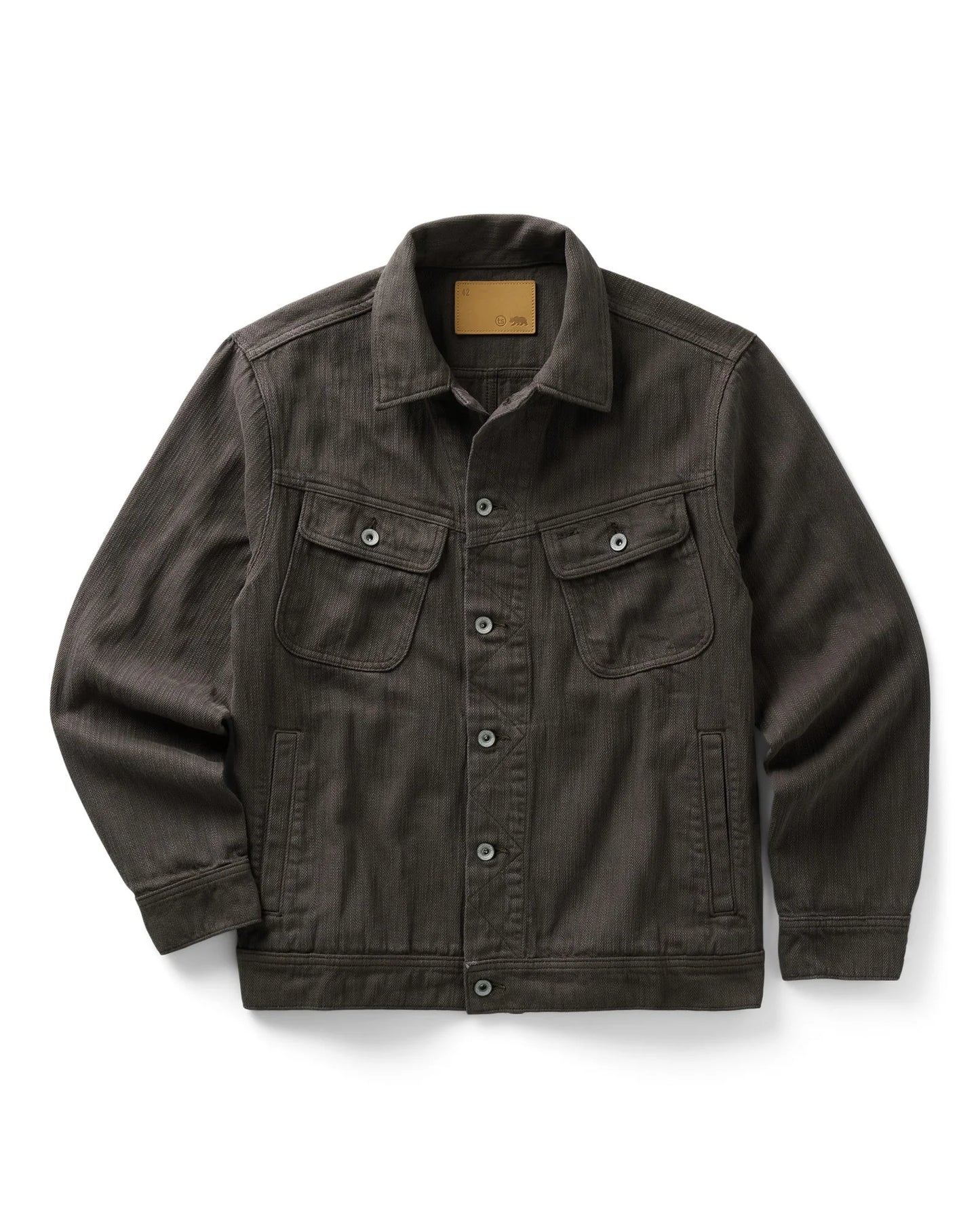 The Long Haul Jacket in Soil Slub Denim