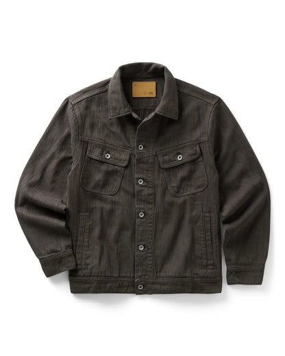 The Long Haul Jacket in Soil Slub Denim