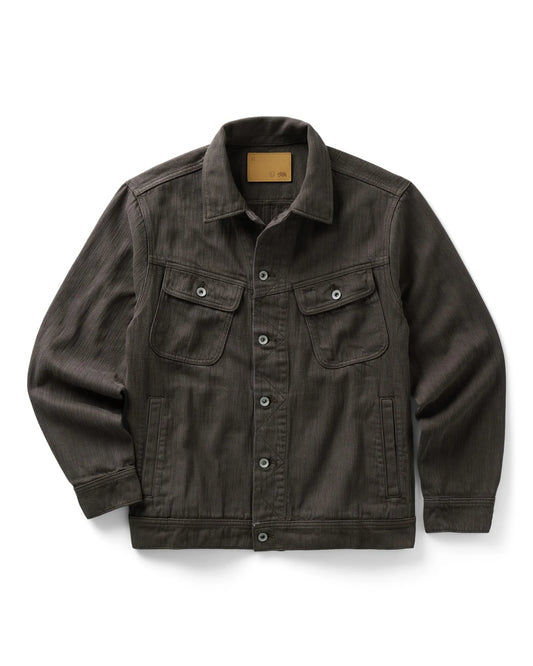 The Long Haul Jacket in Soil Slub Denim
