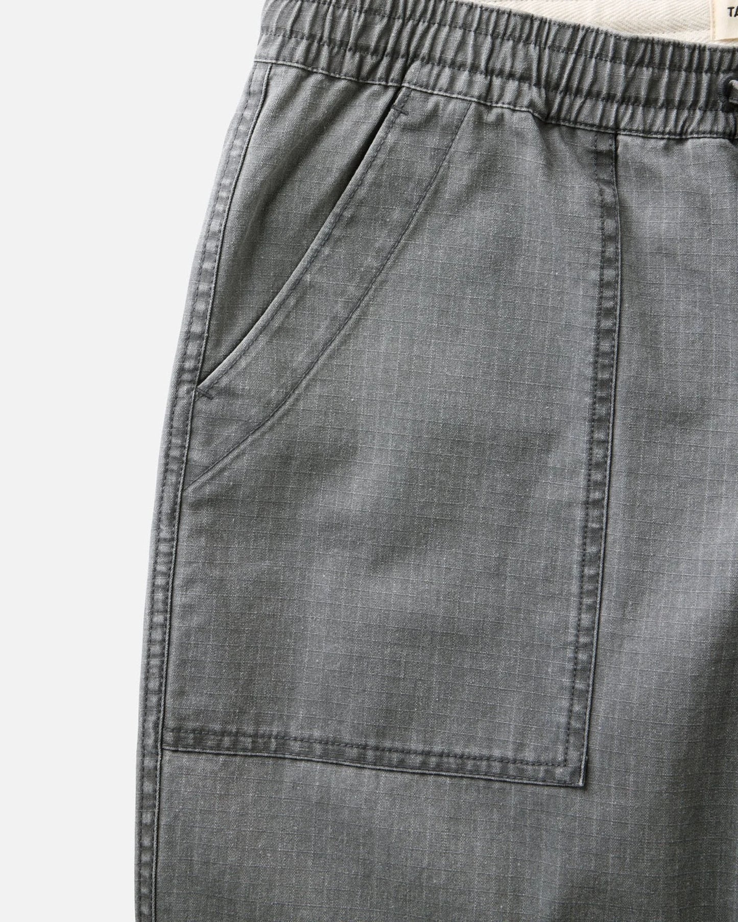 The Breakwater Pant in Dark Grey Ripstop