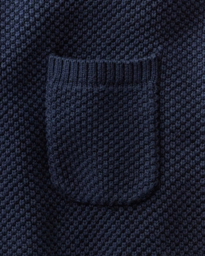 The Crawford Crew Sweater in Navy