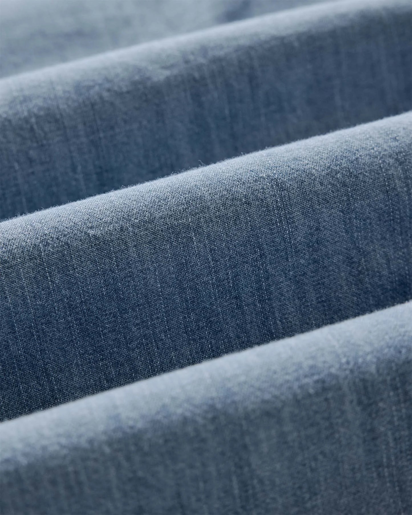 The Glacier Shirt in Washed Indigo Selvedge Denim