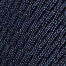 The Organic Cotton Crew in Dark Navy Waffle