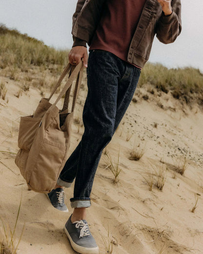 The Foundation Tote in Organic Khaki