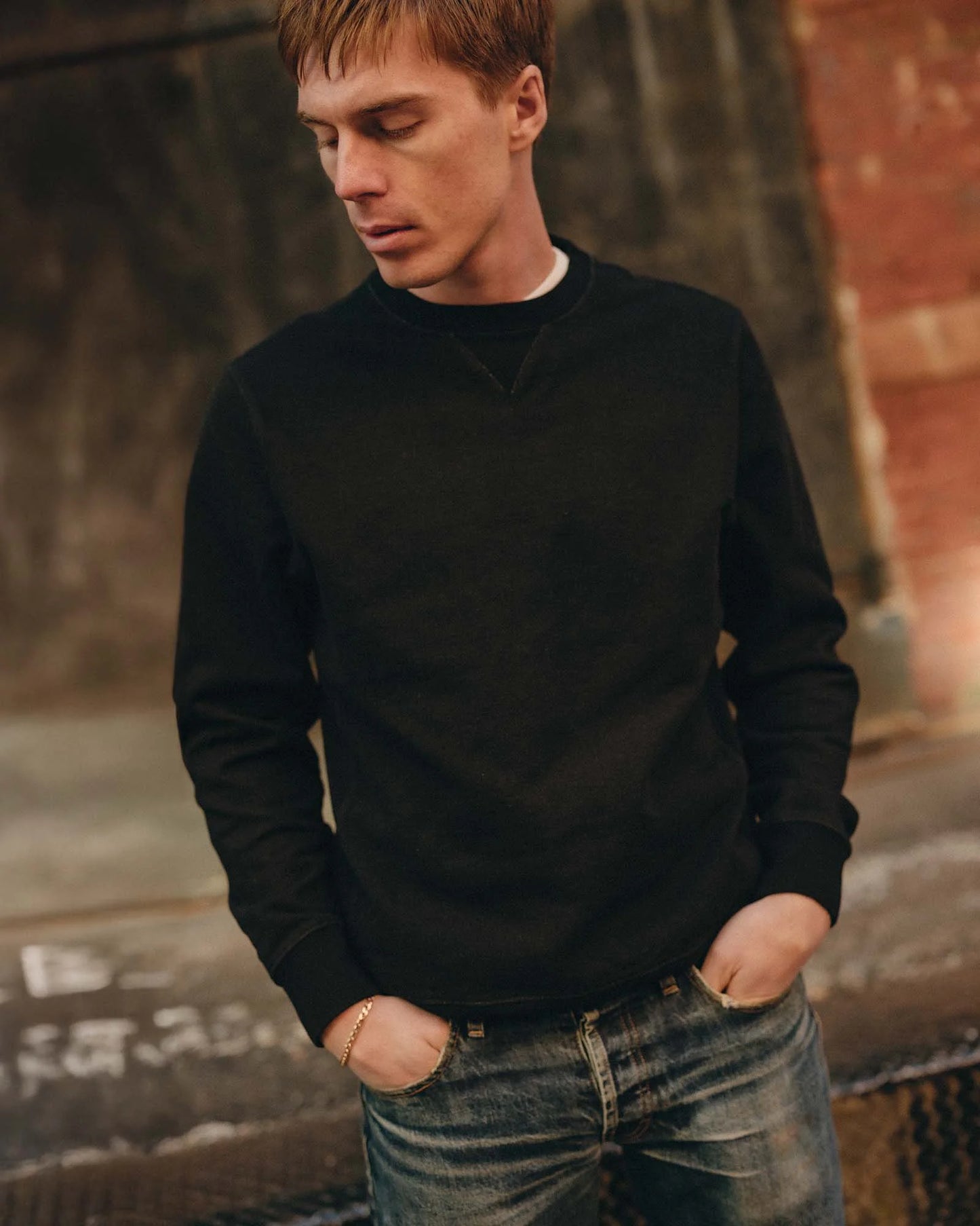 The Sunset Crew in Black Indigo Terry