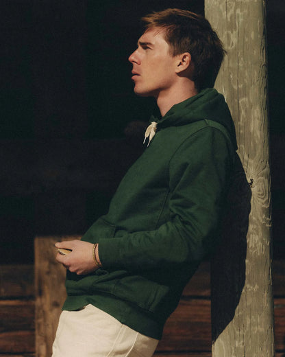 The Shop Hoodie in Ivy French Terry