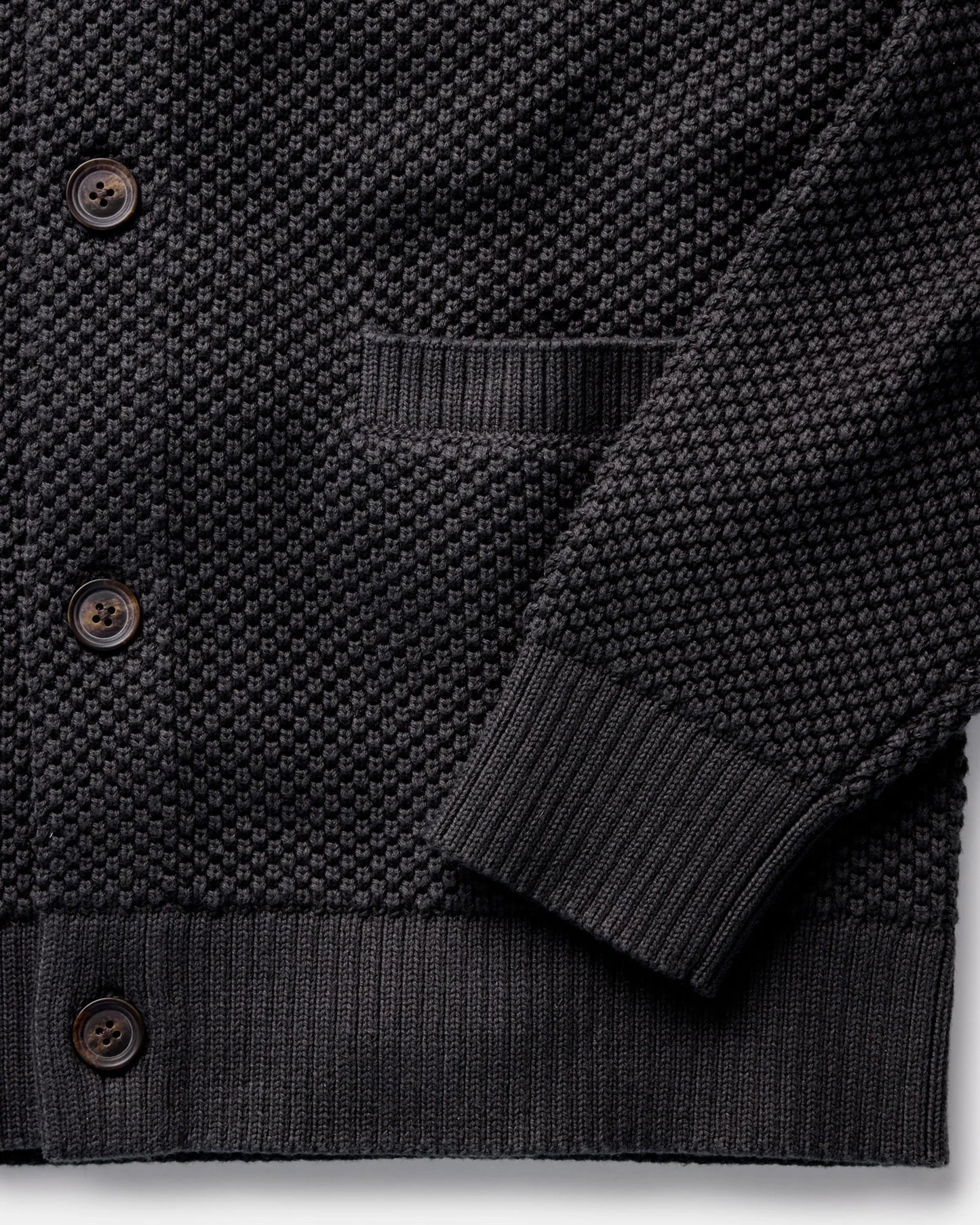 The Crawford Sweater in Charcoal