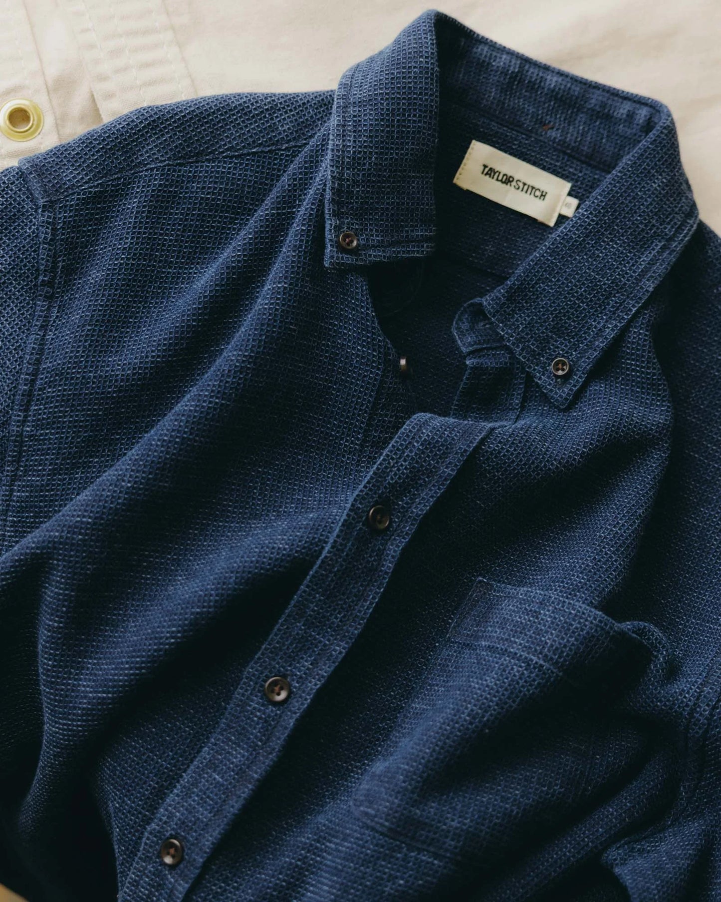 The Jack in Rinsed Indigo Waffle
