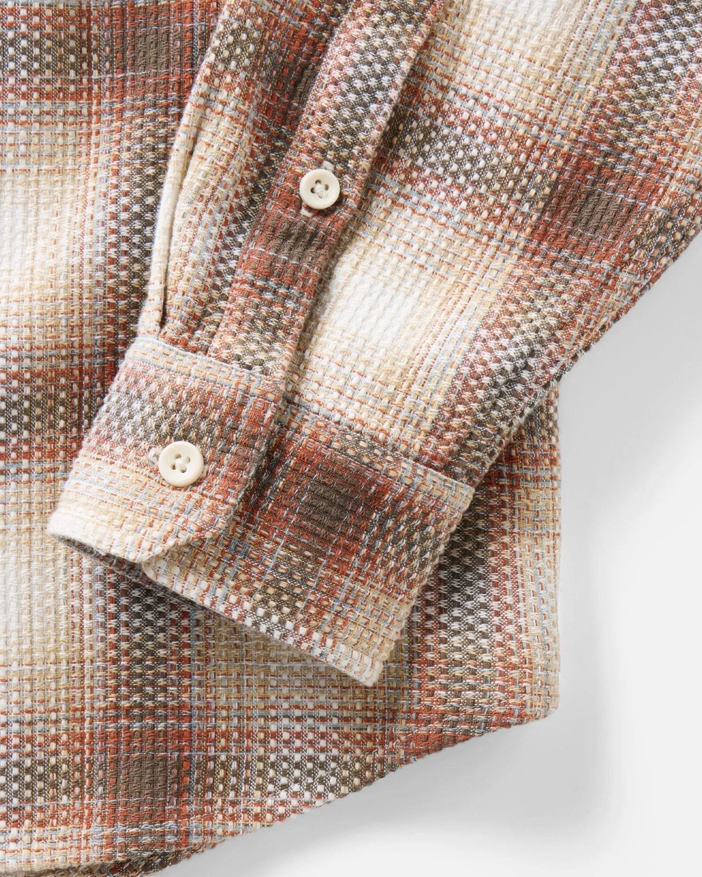 The Utility Shirt in Seaside Check Sashiko
