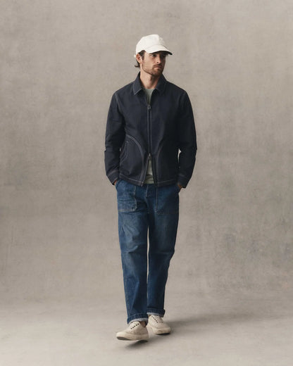 The Shore Jacket in Navy Twill