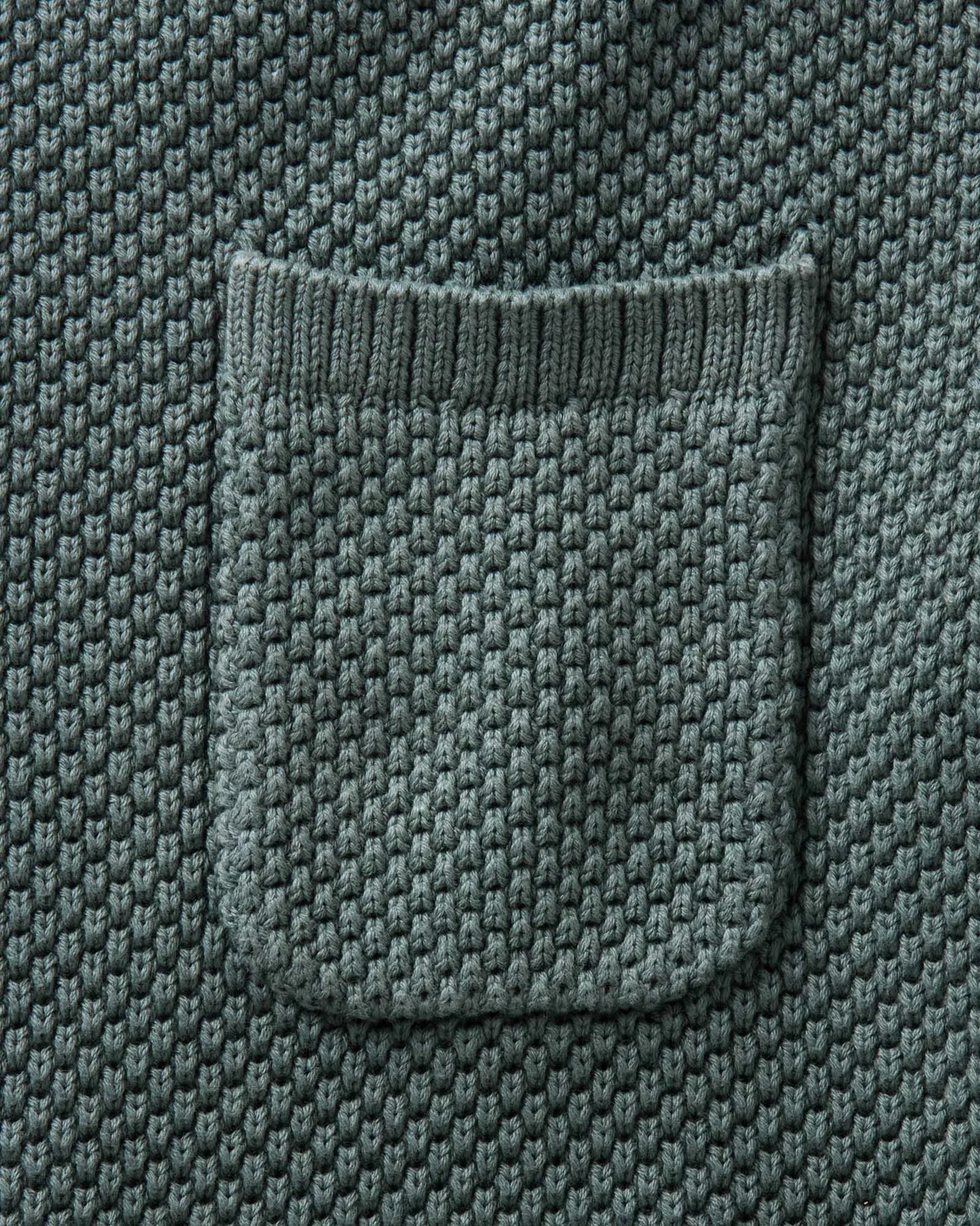 The Crawford Crew Sweater in Faded Spruce