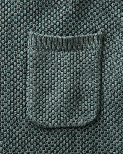 The Crawford Crew Sweater in Faded Spruce