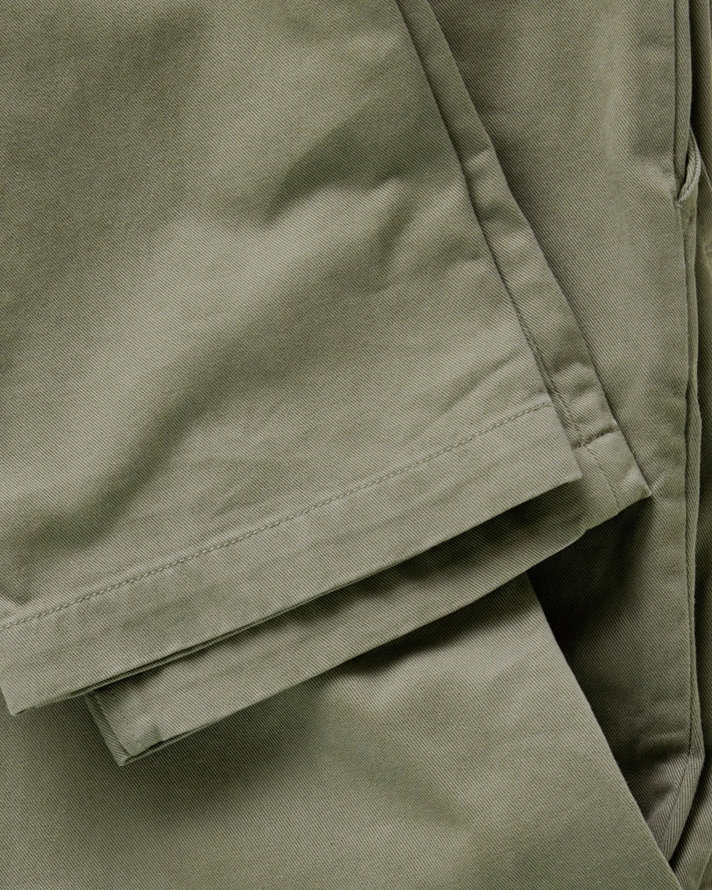 The Slim Foundation Pant in Organic Smoked Olive