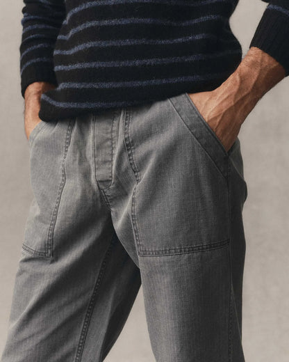 The Breakwater Pant in Dark Grey Ripstop