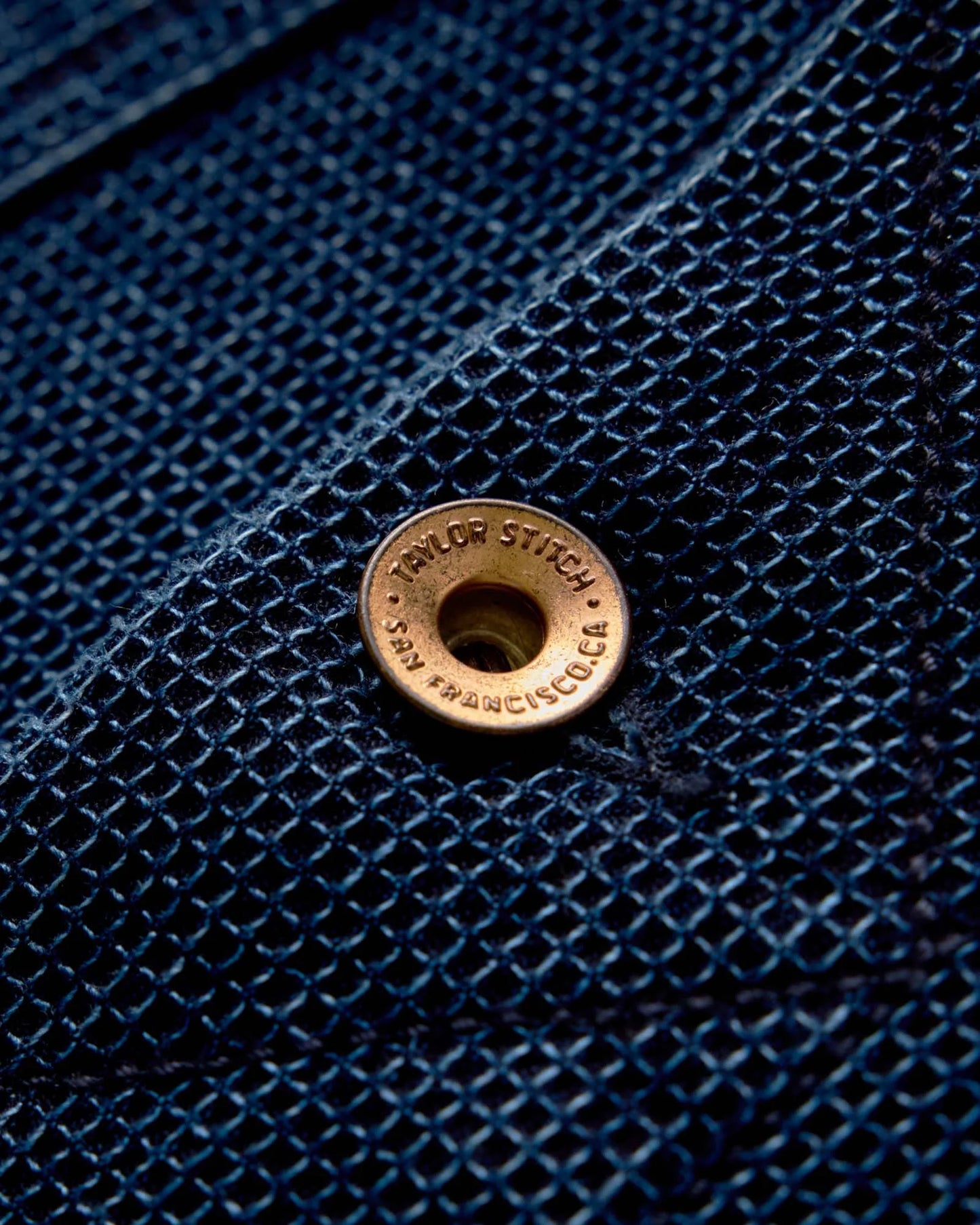 The Long Haul Jacket in Rinsed Indigo Waffle