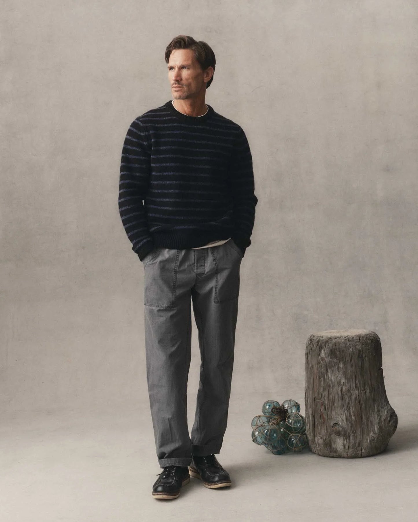The Breakwater Pant in Dark Grey Ripstop