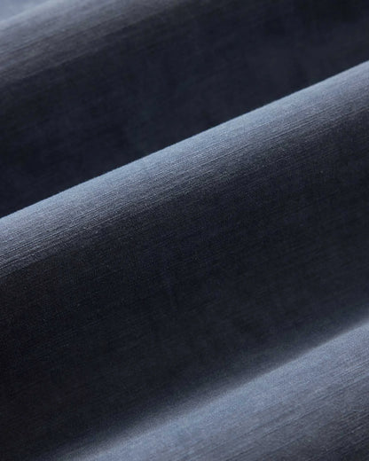The Short Sleeve Surplus Shirt in Navy Reverse Sateen