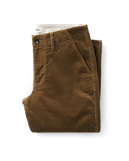 The Carnegie Pant in Bourbon Corduroy