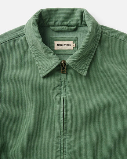The Piston Jacket in Ivy Corduroy