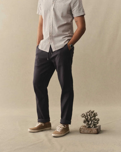 The Roamer Pant in Navy Broken Twill