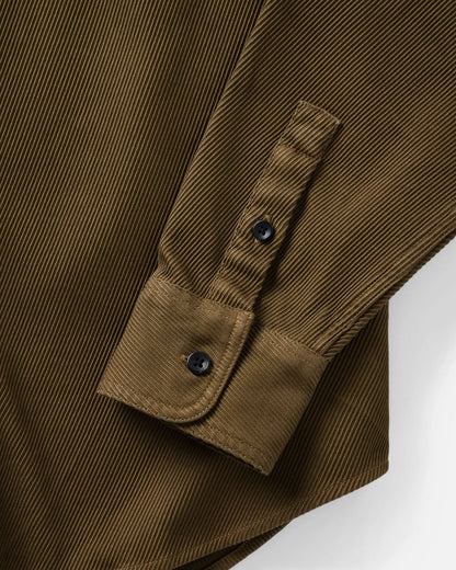 The Ledge Shirt in Bay Leaf Twill