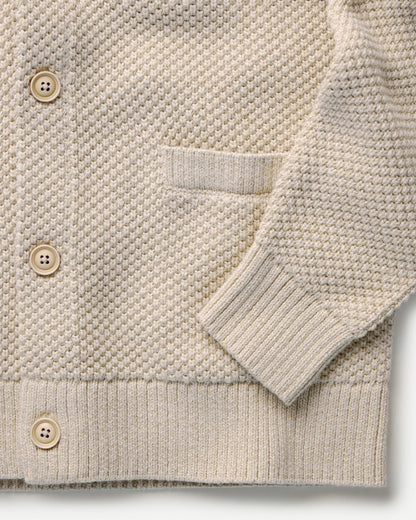 The Crawford Sweater in Marled Natural