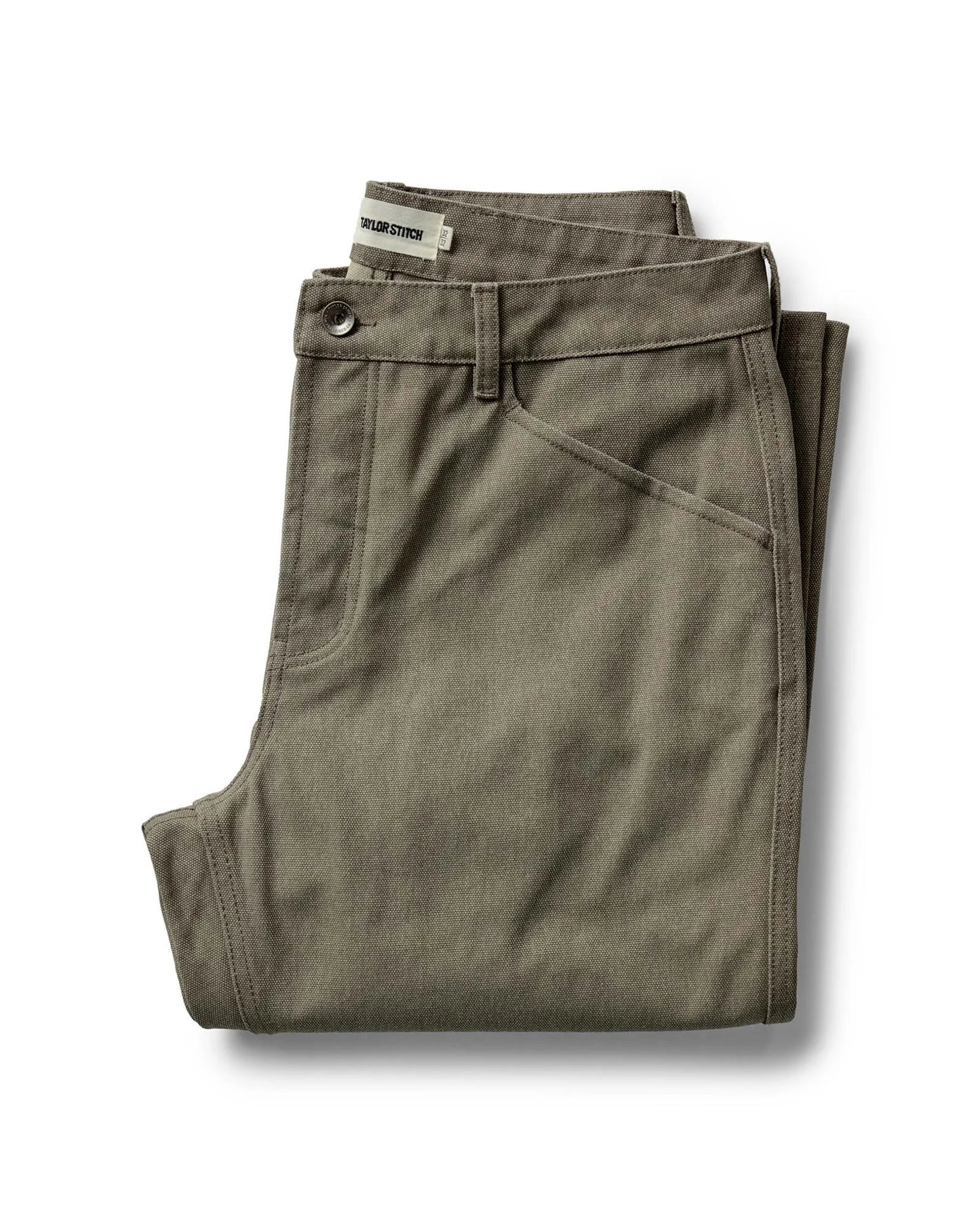 The Camp Pant in Stone Chipped Canvas