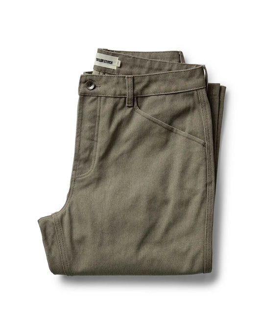 The Camp Pant in Stone Chipped Canvas