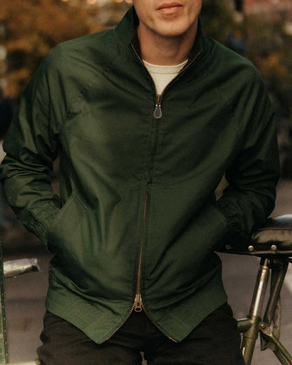 The Dean Jacket in Dark Spruce Twill