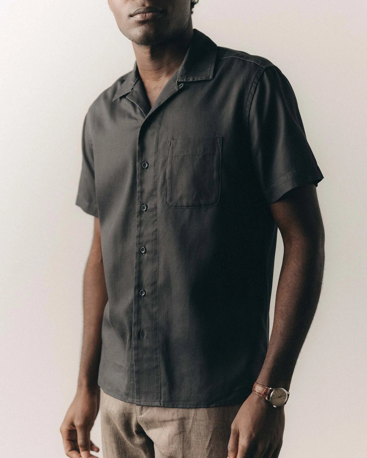 The Hawthorne Shirt in Asphalt