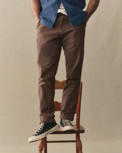 The Democratic Foundation Pant in Organic Espresso